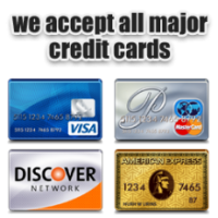 We Accept All Major credit Cards in 94080